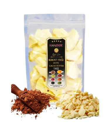 Hanzade Herbal Edible Pure Solid Cocoa Butter 100 Gr - Buy Online on GoSupps.com