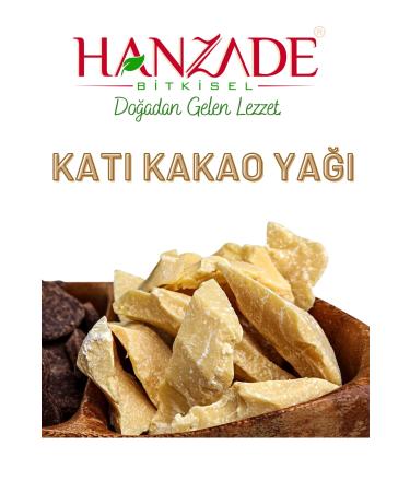 Hanzade Herbal Edible Pure Solid Cocoa Butter 100 Gr - Buy Online on GoSupps.com