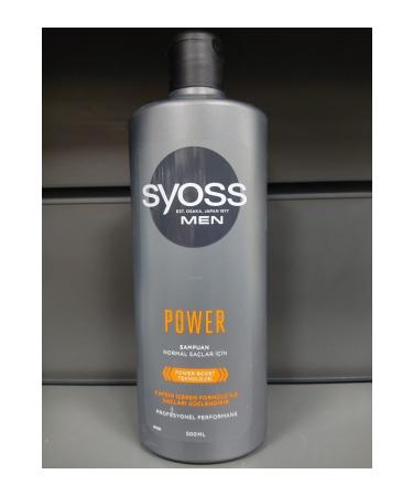 Syoss Men Power Shampoo For Normal Hair 500ml..miracle040479