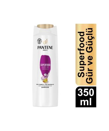 Pantene Pro-v Superfood Shampoo for Weak and Thin Hair 350 Ml - Buy Online on GoSupps.com