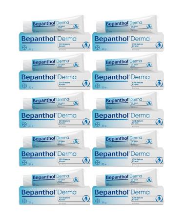 Bepanthol Skin Care Cream 30gr X 10 L Suitable for All Skin Types Daily Care for Hands and Face