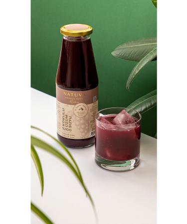 NATUVA 0 Scented Grape Juice 720 Ml Sugar Free