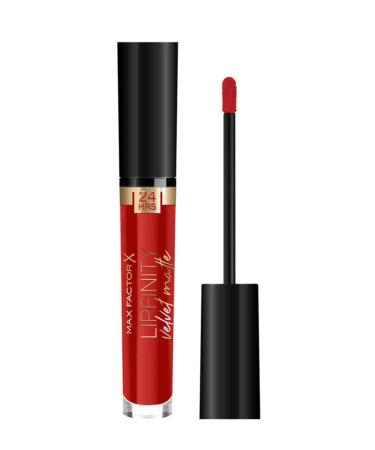 Max Factor Lipfinity Velvet Long Lasting Matte Lipstick 25 Red Luxury