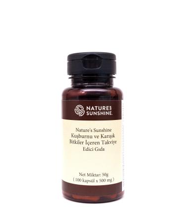 Natures Sunshine Food Supplement Containing Rosehip and Mixed Plants