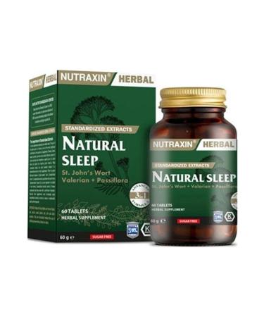 Nutraxin Natural Sleep St. St. John's Wort Valerian Pa - Buy Online on GoSupps.com