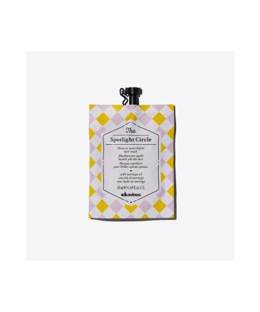 Davines The Spotlight Circle Repairing Shine Hair Care Mask 50ml 8004608258155.
