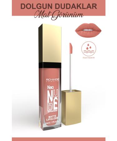 Richandie Neo Nude Matte Lipgloss Liquid Lipstick