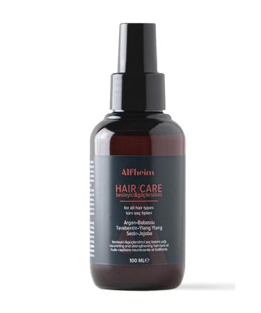 Alfheim Hair Care Oil/ Hair Care Oil/ Anti-Loss/ Hair Growth/ Encourages New Hair/ 100 ml - Buy Online on GoSupps.com