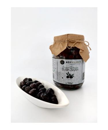 K YK LER M Black Olives with Small Oil 1kg (M)