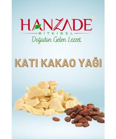 Hanzade Herbal Edible Pure Solid Cocoa Butter 500 Gr - Buy Online on GoSupps.com