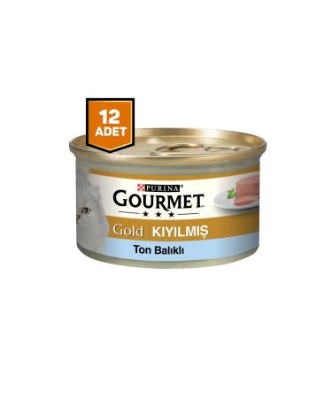 Gourmet Gold Minced Tuna Cat Canned Food 12 X 85 Gr.