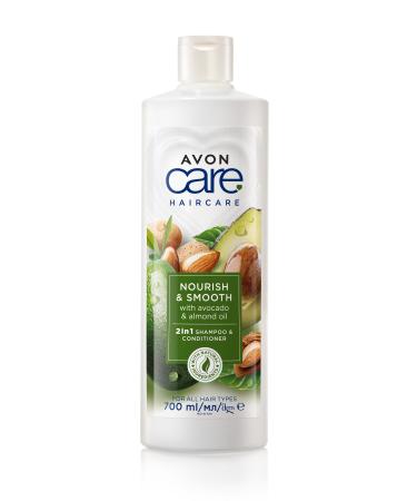 Avon Care Avocado and Almond Oil Shampoo and Conditioner 700 Ml.