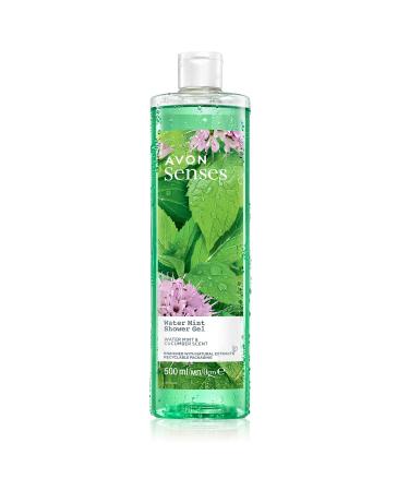 Avon Senses Water Mint Mint And Cucumber Scented Shower Gel 500 Ml.