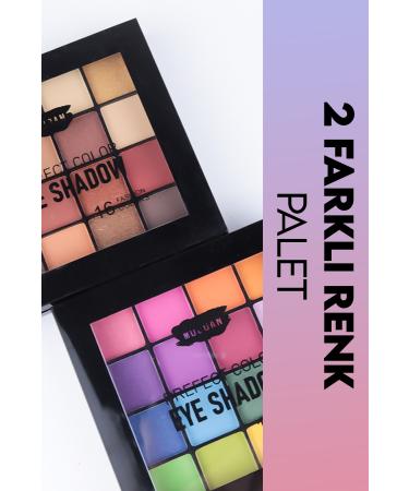 MUJGAN Ultimate 16-Purple Eyeshadow Palette Autumn Colors No 01 788781241412000 - Buy Online on GoSupps.com