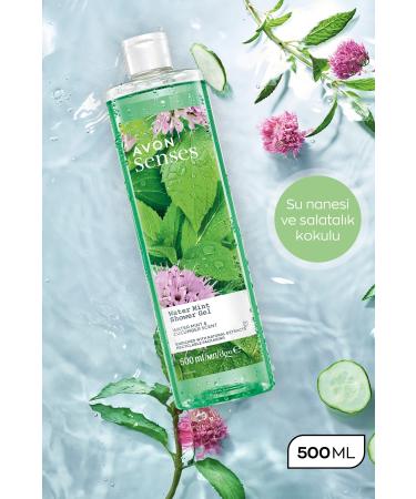 Avon Senses Water Mint Mint And Cucumber Scented Shower Gel 500 Ml. - Buy Online on GoSupps.com