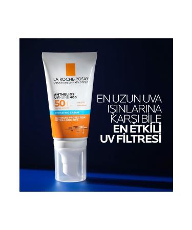 La Roche Posay Anthelios Hydrating Cream 50+ Unscented Moisturizing Sunscreen Cream 50 ml - Buy Online on GoSupps.com