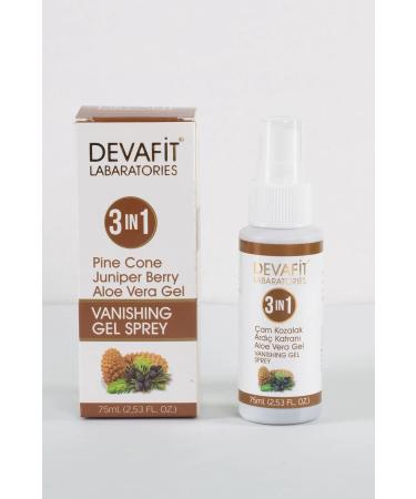 DEVAFIT Pine Cone Juniper Tar Aloe Vera Gel Lotion 75 Ml - Buy Online on GoSupps.com