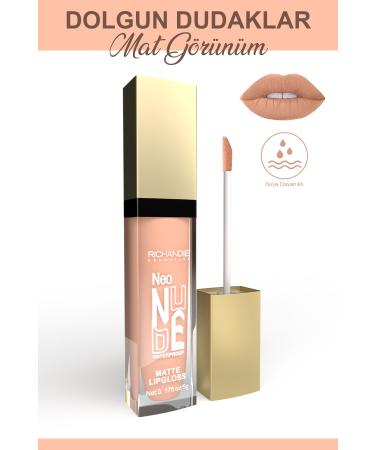 Richandie Neo Nude Matte Lipgloss Liquid Lipstick