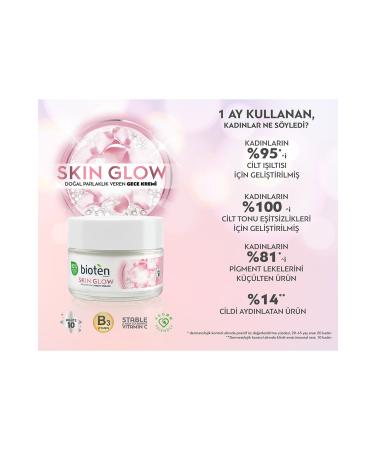 Bioten Skin Glow Brightening Night Cream 50ml - Buy Online on GoSupps.com