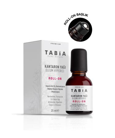 TABIA St. John's Wort Oil (ROLL-ON HEAD) Co2 Extract Wheat Germ Oil 3 Maceration