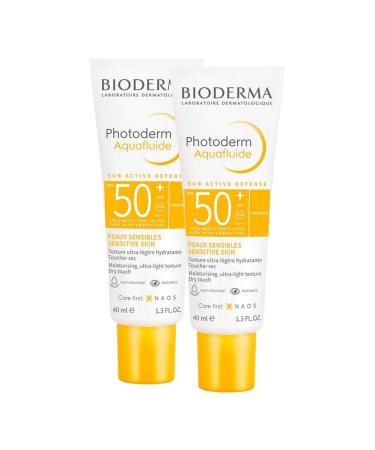 Bioderma Photoderm Aquafluid Spf50+ 40 Ml | Set x 2 Pieces