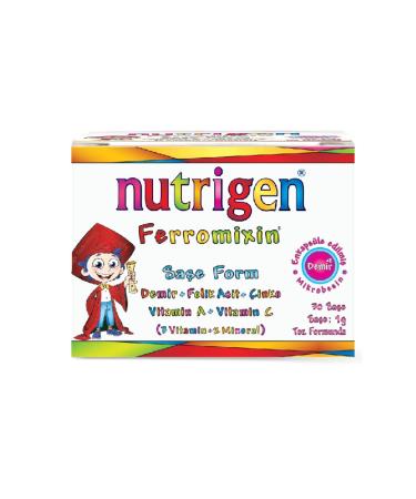 Nutrigen Ferromixin 30 Sachets (4 Pieces) - Buy Online on GoSupps.com