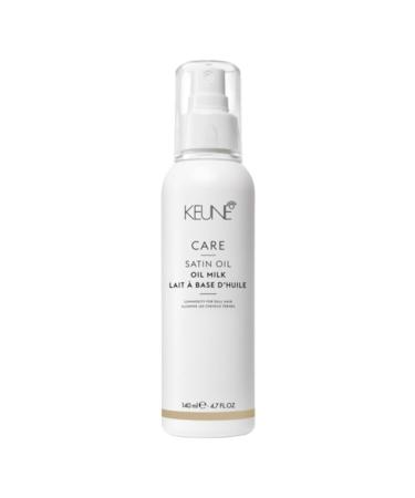 Keune Softening Leave-In Care Satin Oil Care Milk for Dry and Lifeless Hair 140 Ml