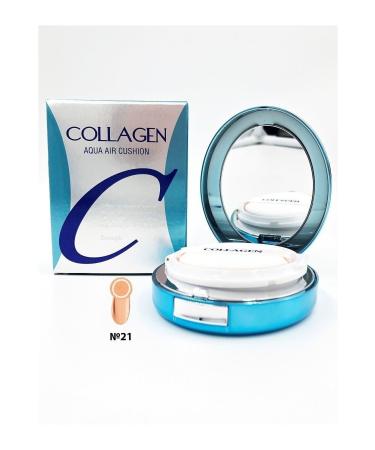 Enough Collagen Aqua Air Cushion Spf 50 Collagen Wet Powder Kuson - 21