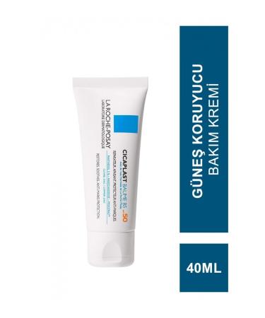 La Roche Posay Cicaplast Baume B5 Spf 50 Repairing Sunscreen Care Cream for Face and Body 40 Ml