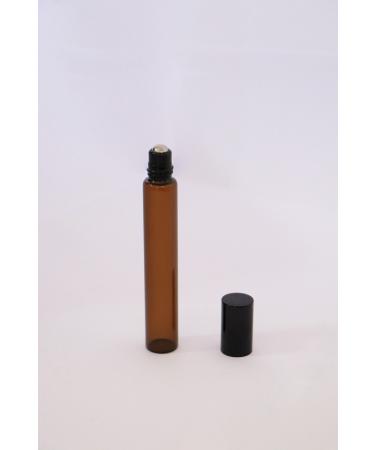Ala Sera Amber Metal Ball Roll-on Glass Bottle 10 Ml - 10 Pieces - Buy Online on GoSupps.com