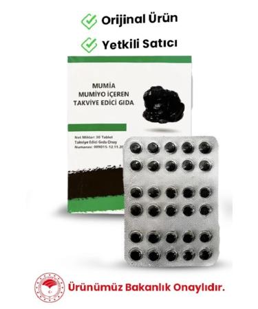 MUMIA SUPPLEMENTARY FOOD CONTAINING MUMIO 30 Tablets