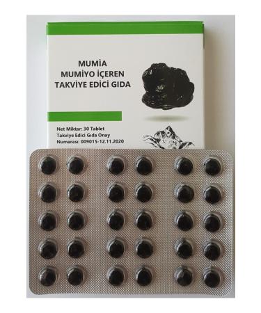 MUMIA SUPPLEMENTARY FOOD CONTAINING MUMIO 30 Tablets - Buy Online on GoSupps.com
