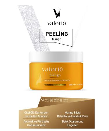 Valerie Nourishing Purifying and Moisturizing Body Japanese Cherry Blossom and Mango Peeling 2 Pack - Buy Online on GoSupps.com