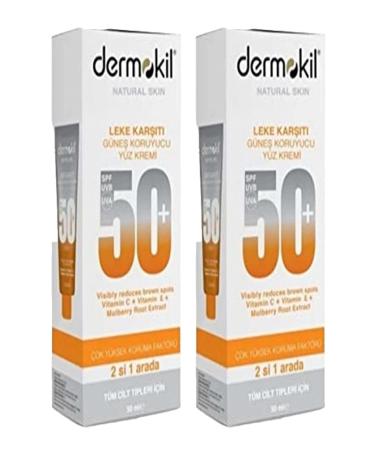 Dermokil Sunscreen Face Cream Anti-Spot 50 Ml X 2 Pieces