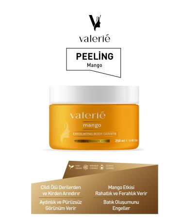 Valerie Nourishing Purifying and Moisturizing Body Japanese Cherry Blossom and Mango Peeling 2 Pack - Buy Online on GoSupps.com