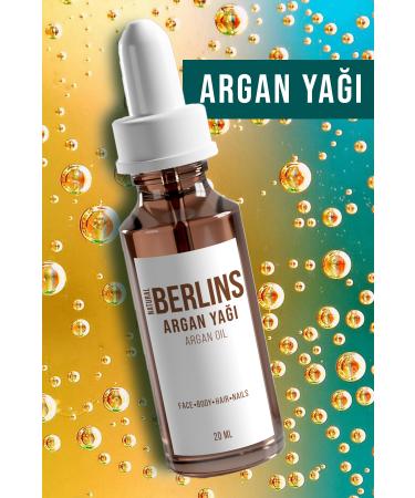Natural Berlins 0 Natural Cold Pressed Argan Oil 20 ml