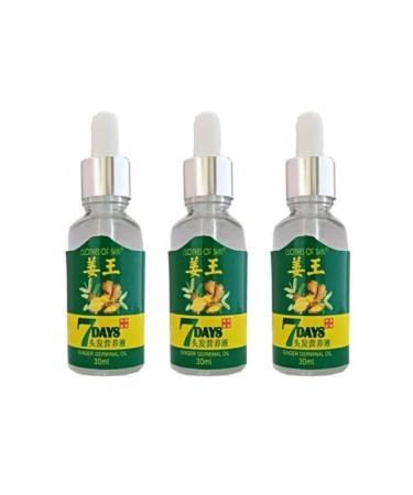 7DAYS Ginger Oil Hair Growth Loss Treatment Serum 30ml