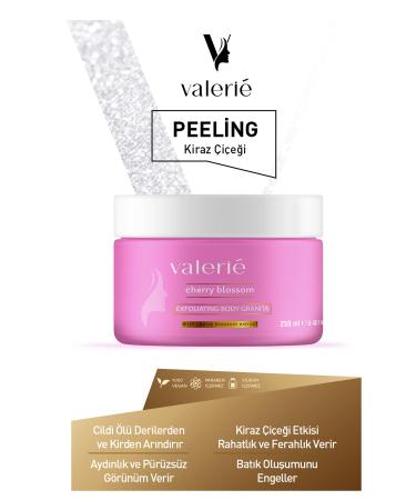 Valerie Skin Whitening Cream 100 ml / Body Scrub Japanese Cherry Blossom 250ml - Buy Online on GoSupps.com