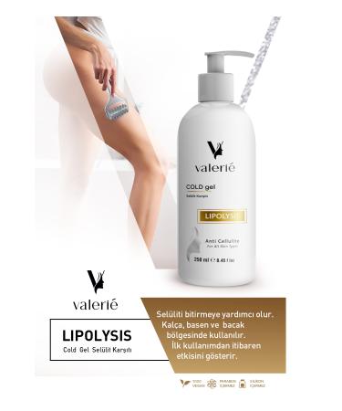 Valerie Anti-Cellulite and Anti-Stretch - Regional Slimming - Body Firming Cold Lipolysis Gel 250 Ml - Buy Online on GoSupps.com
