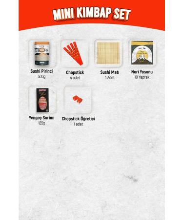 Kiyomi Mini Korean Kimbap Set - Buy Online on GoSupps.com