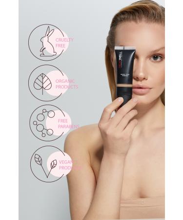 New Well Natural Finish Foundation No 02 - Buy Online on GoSupps.com