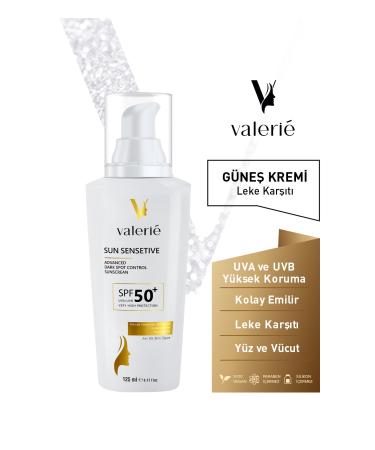 Valerie Anti-Spot High Protection Spf50+ Face and Body Summer and Winter Sun Cream 125 ml 2 Pack Opportunity - Buy Online on GoSupps.com