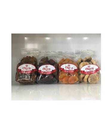 Oktem Lux Mixed (dried fruit) 1kg (raisins figs medina dates apricots) - Buy Online on GoSupps.com