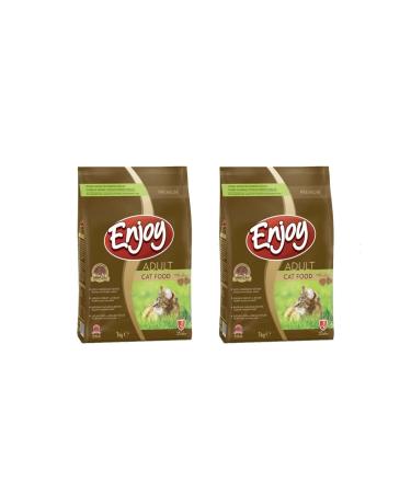 Enjoy Adult Cat Food Chicken 1 Kg X 2 Packs