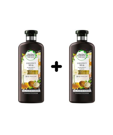 Herbal Essences Hair Care Conditioner Moisturizing Coconut Milk 360 Ml