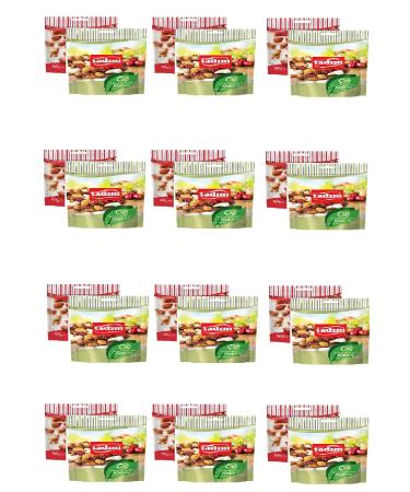 Tad m Roasted Salted Peanuts 90 gr X 12 pieces Raw Mixed Nuts Natural 75 gr X 12 pieces