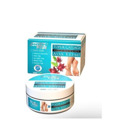 Softto Plus Unisex White Heel Crack and Foot Cream