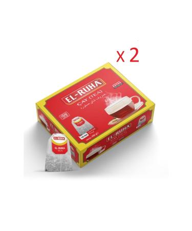 EL-RUHA El-Ruha 2 Pack 100 Tea Bags