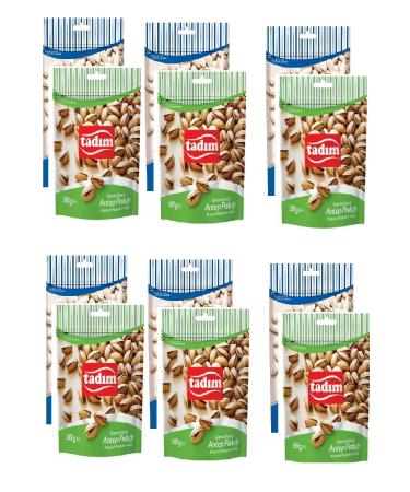 Tad m Unsalted Pumpkin Seeds 80 Gr X 6 Pieces Pistachios 90 Gr X 6 Pieces