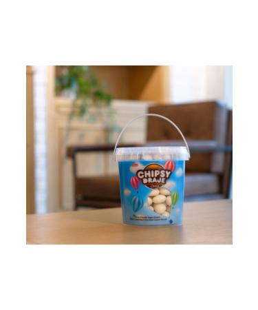 Elvan Bonbon C psy White Cocoa Coated Biscuit Dragee 400 Gr